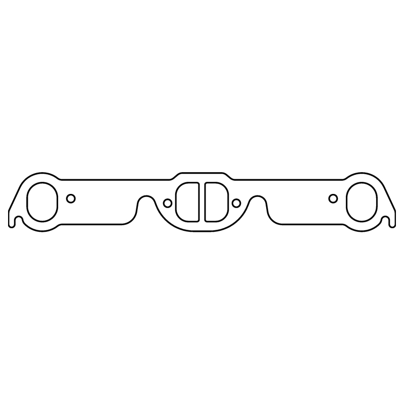 Cometic Pontiac V8 .094in HTG Exhaust Manifold Gasket Set - 1.940in x 1.500in D/Oval Ports