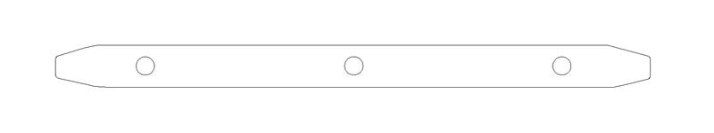 Cometic Chrysler 413/426 RB .060in Fiber Intake End Seals Set - With Max Wedge Heads