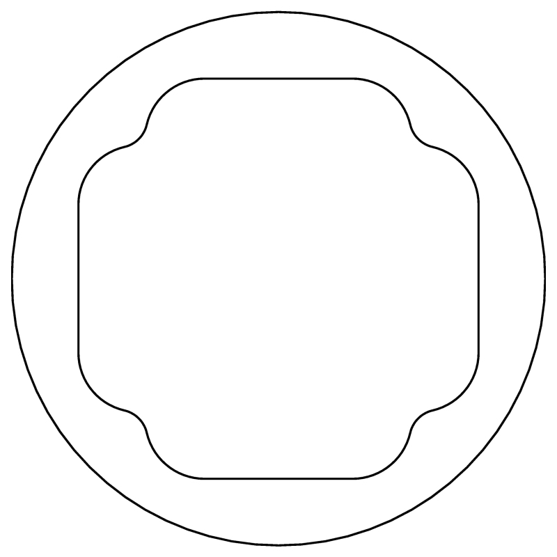 Cometic Ford 8BA/8CM Flathead V8 .060in Fiber Oil Pump Relief Nut Gasket - 1948-1953