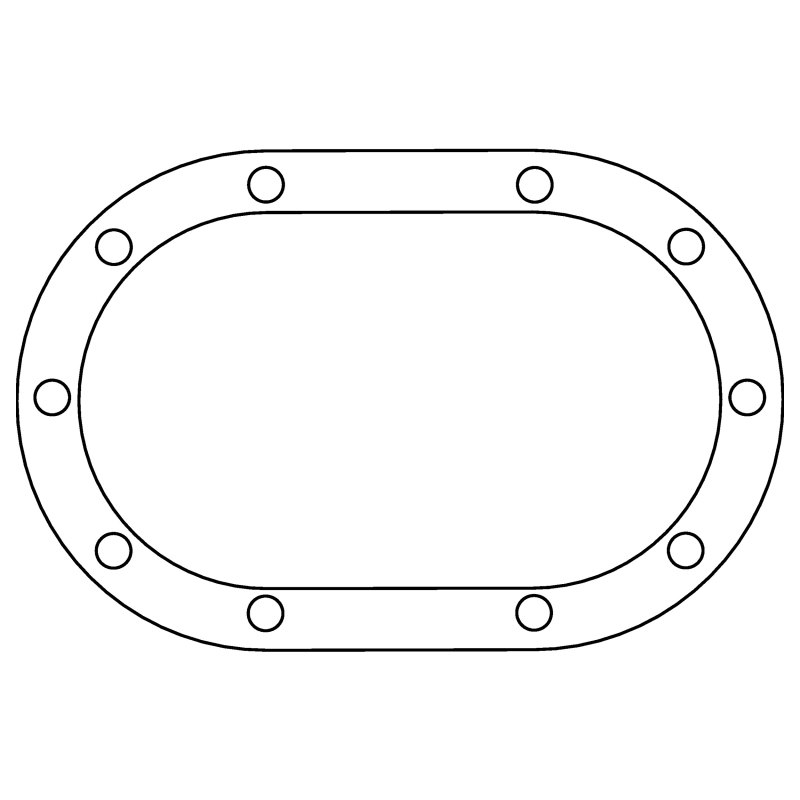 Cometic Sprint Midget Quick Change Gear Housing .032in AFM Differential Cover Gasket - 10 Bolt