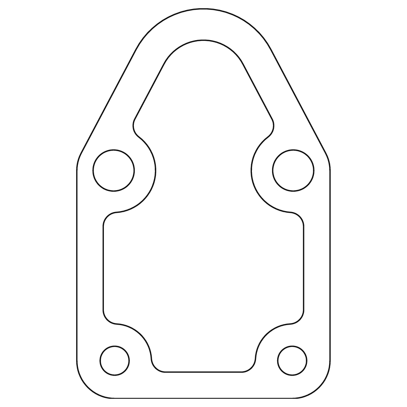 Cometic Chevrolet Gen-1 Small Block V8 .031 Fiber Fuel Pump Mounting Plate Gasket - 4 Bolt