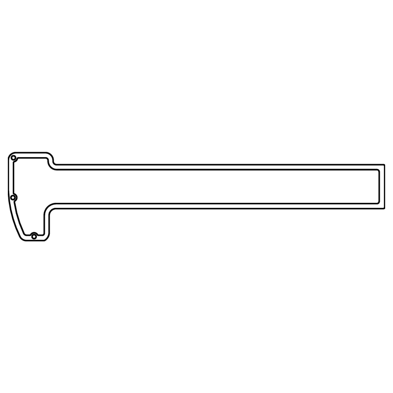 Cometic Jaguar XK6 .060in AFM Cam Cover Gasket Set - Trim To Fit All Models