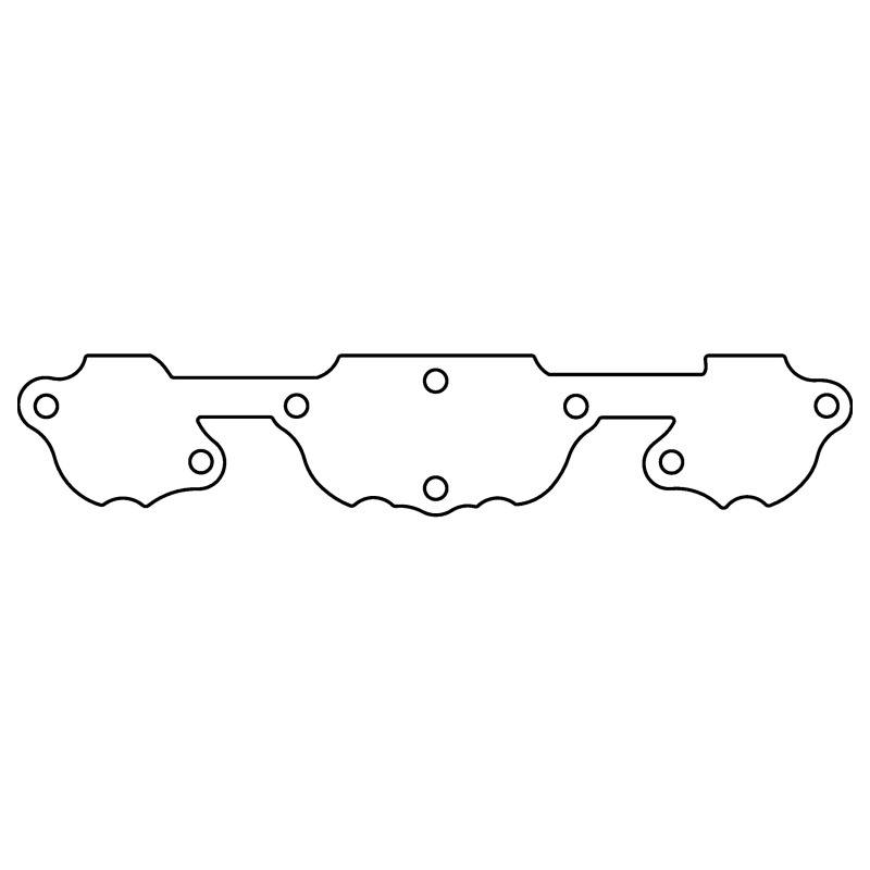 Cometic GM SB2 Small Block Aluminum/Rubber Exhaust Port Cover Set
