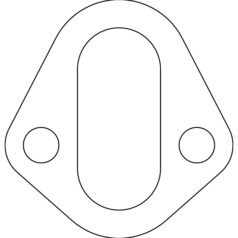 Cometic Chrysler/Ford/GM Fuel Pump Gaskets .031in Fiber - 2 Bolt - 10 Pack