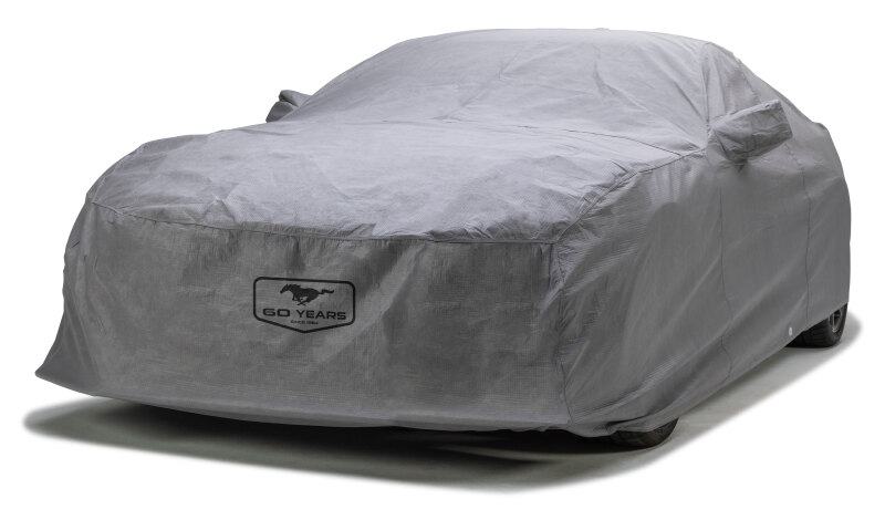 Covercraft 2000 Mustang Custom 5-Layer Indoor Car Cover with Mustang 60th Anniversary logo