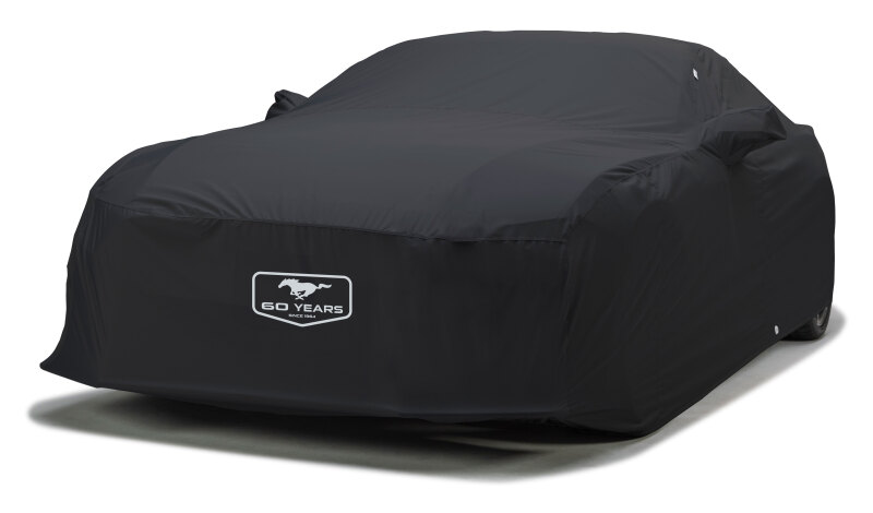 Covercraft 10-14 Mustang Custom WeatherShield HP Car Cover with Mustang 60th Anniversary logo