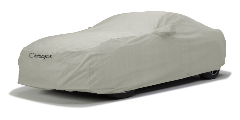 Covercraft 19-23 Dodge Challenger ScatPack w/ Antenna Pkt 3-Layer Moderate Climate Car Cover w Logo