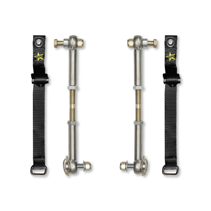 Rock Krawler 07-18 Jeep Wrangler JK/JKU Sway Bar Disconnect Kit - Front