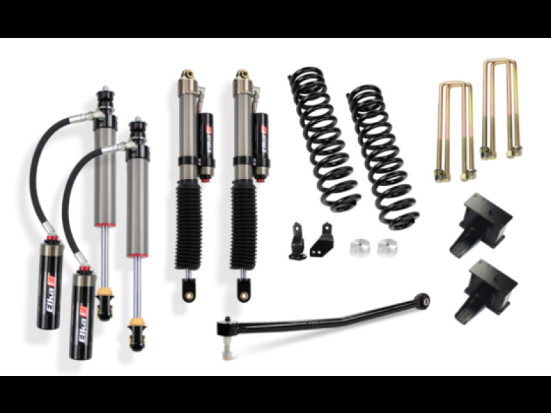 Cognito 23-24 Ford F-250/350 SD 4WD 3in Elite Lift Kit w/ Elka 2.5 Remote Reservoir Shocks