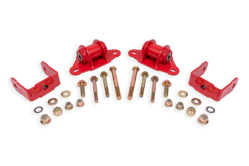 BMR 14-19 Chevrolet Corvette Polyurethane Transmission/Differential Mount - Red