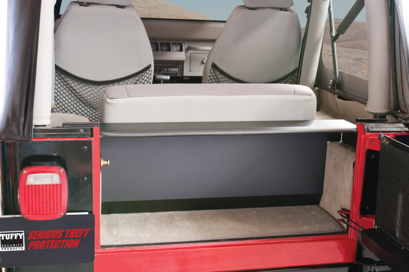 Tuffy Yj Tailgate Security Enclosure- 01Blk 8795 Yj Wg