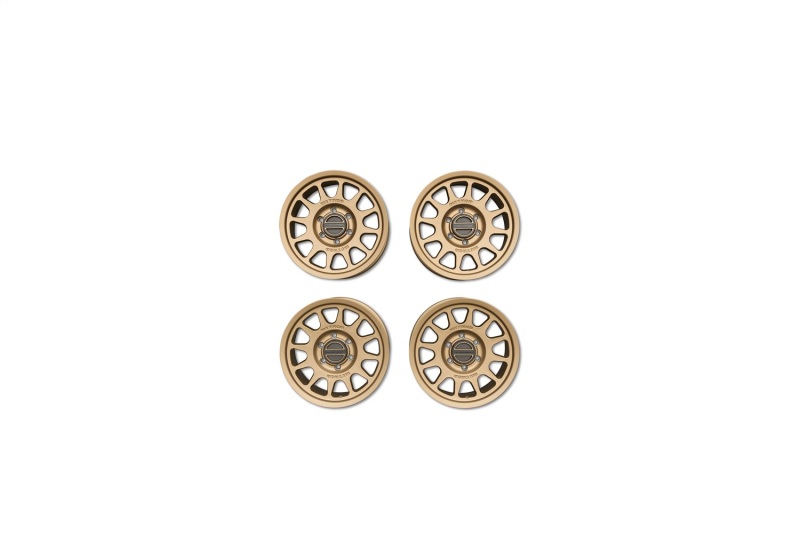 Ford Racing Bronco 17x8.5in Method Wheel & Center Cap Set - Bronze