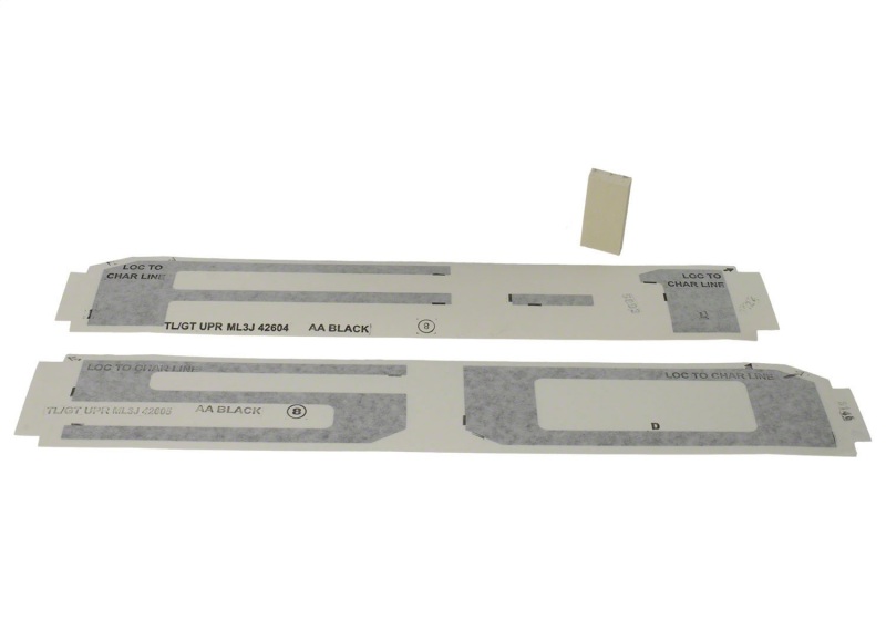 Ford Racing 15-24 F-150 Tailgate Lettering - Black