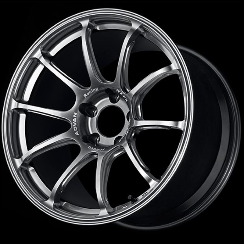 Advan RZ-F2 18x8.5 +44 5x112 Hyper Platinum Black Wheel