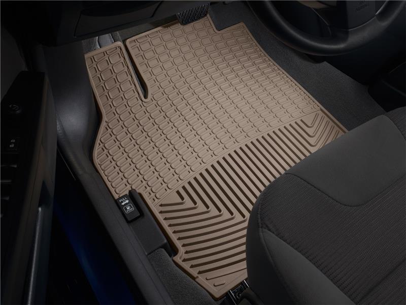 WeatherTech 12-14 Dodge Ram Truck 1500 Front Rubber Mats - Tan