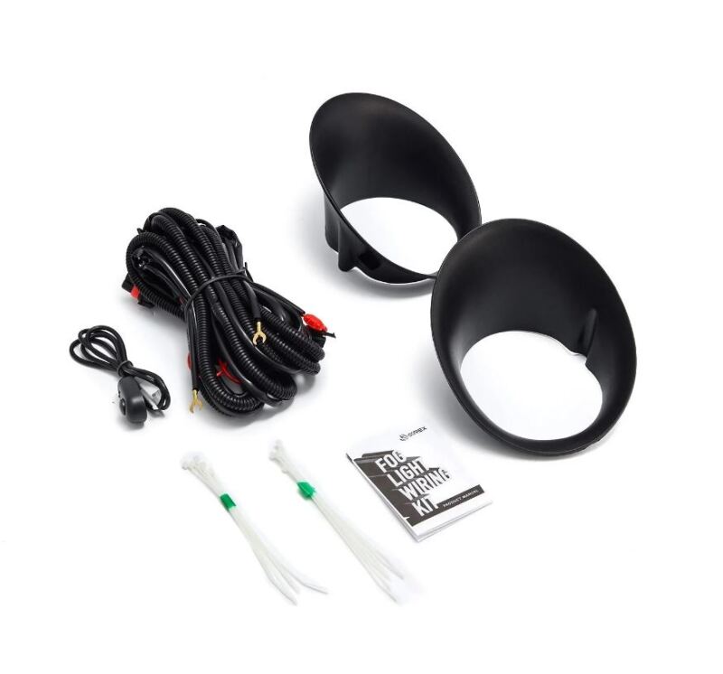 AlphaRex 02-09 Dodge RAM Bezel & Wiring Kit (Does Not Include Fog Lights)