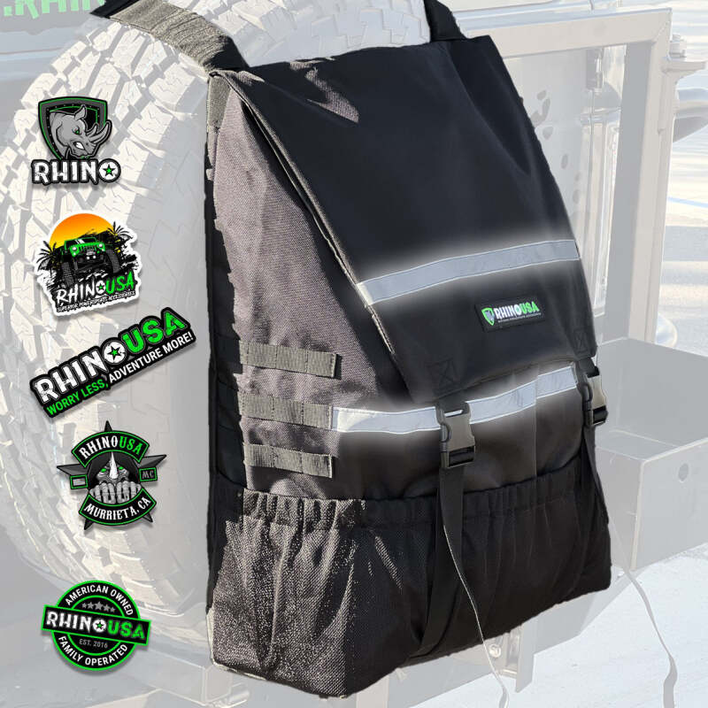 Rhino USA Spare Tire Trash Bag - Black