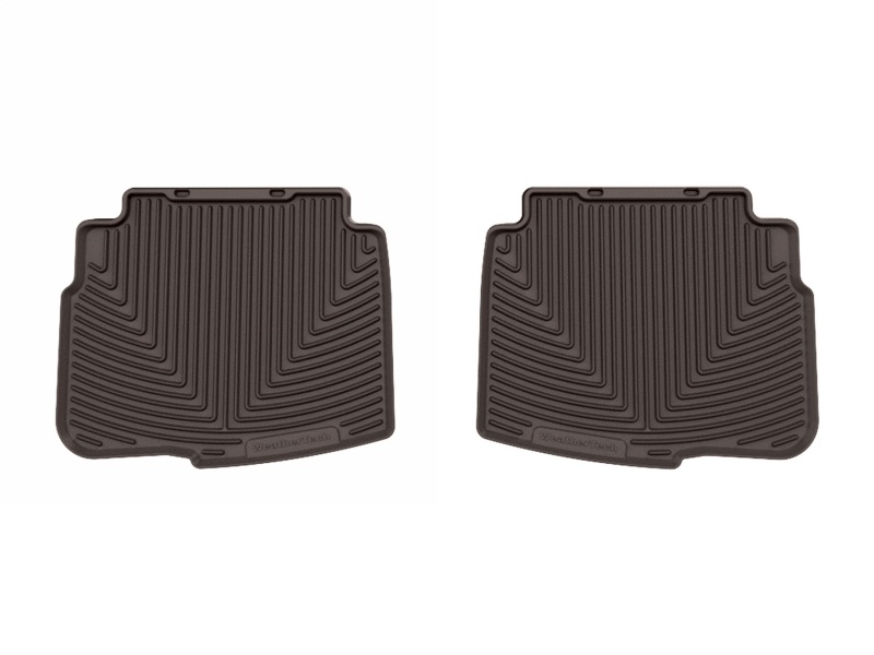 WeatherTech 20-25 Subaru Legacy/Outback Rear All-Weather Floor Mats - Cocoa