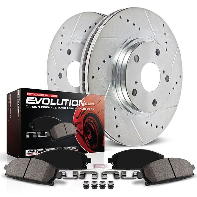 Power Stop 22-24 Ford Bronco Rear Z23 Evolution Brake Kit