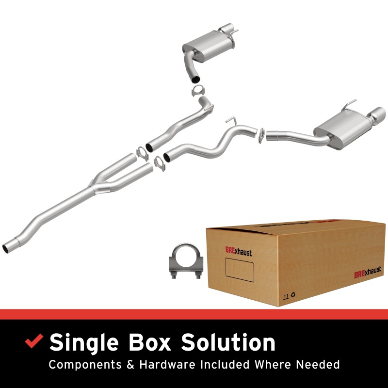MagnaFlow BRE Exhaust Kit 15-22 Ford Mustang 2.3L