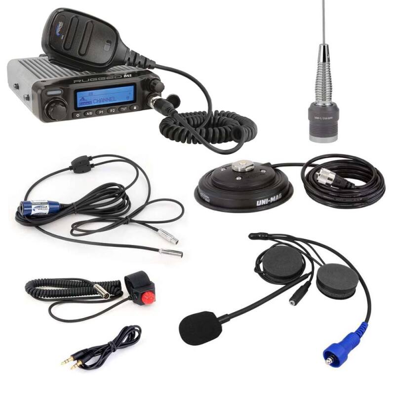 Rugged Radios Single Seat Kit with Digital Radio Helmet Kit