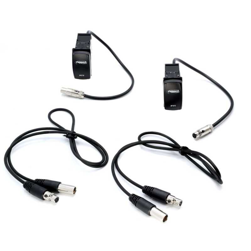 Rugged Radios Polaris Xpedition Rocker Push-to-Talk Kit