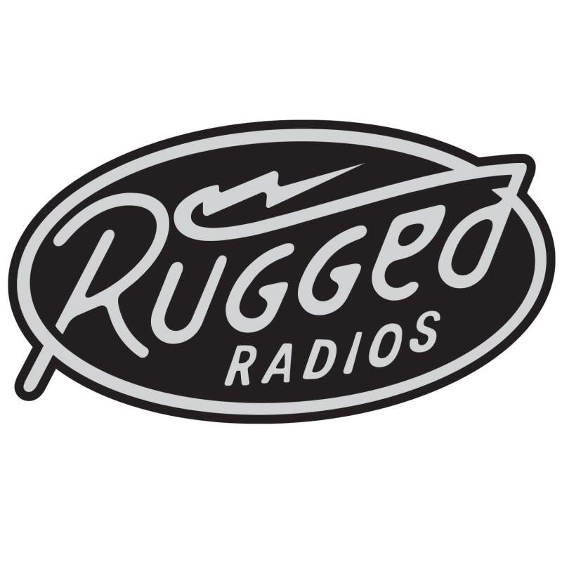Rugged Radios Rugged Radios Bolt Logo Sticker