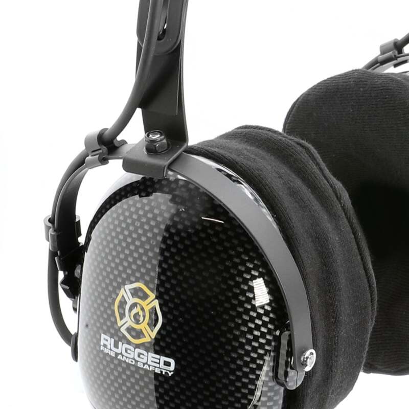 Rugged Radios FHS OTH FSI Headset w/ PTT Button / For David Clark / Sigtronics / Avcomm