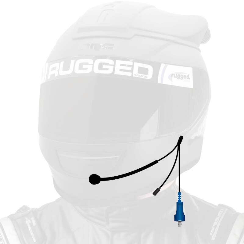 Rugged Radios OFFROAD Wired Helmet Kit with 3.5mm Jack and M102 Military Mic