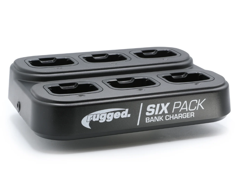 Rugged Radios 6-Pack Bank Charger for Handheld Radios R1