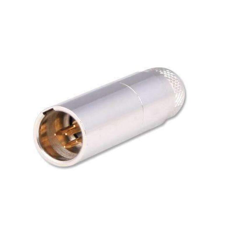 Rugged Radios 5-Pin Male Mini XLR Connector TA5ML