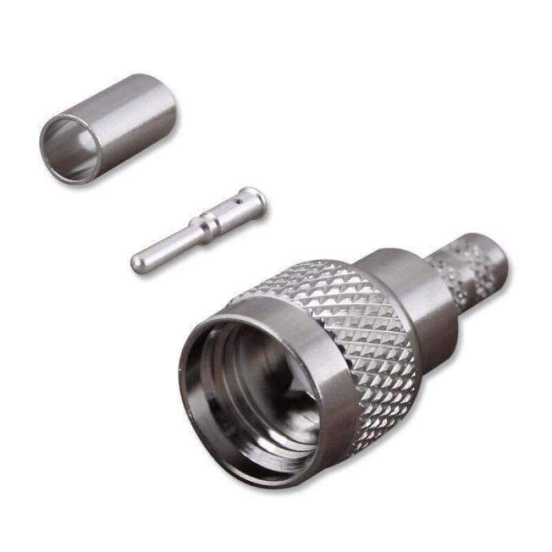 Rugged Radios Crimp On UHF Mini Male Antenna Connector