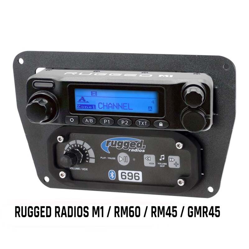 Rugged Radios Multi Mount Insert/Standalone Mount for Intercom and Radio M1 / RM60 / RM45 / GMR45