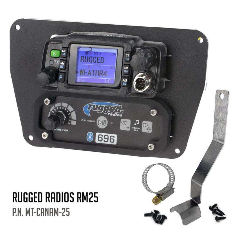 Rugged Radios Can-Am Commander Intercom and Radio Mount Rugged GMR25