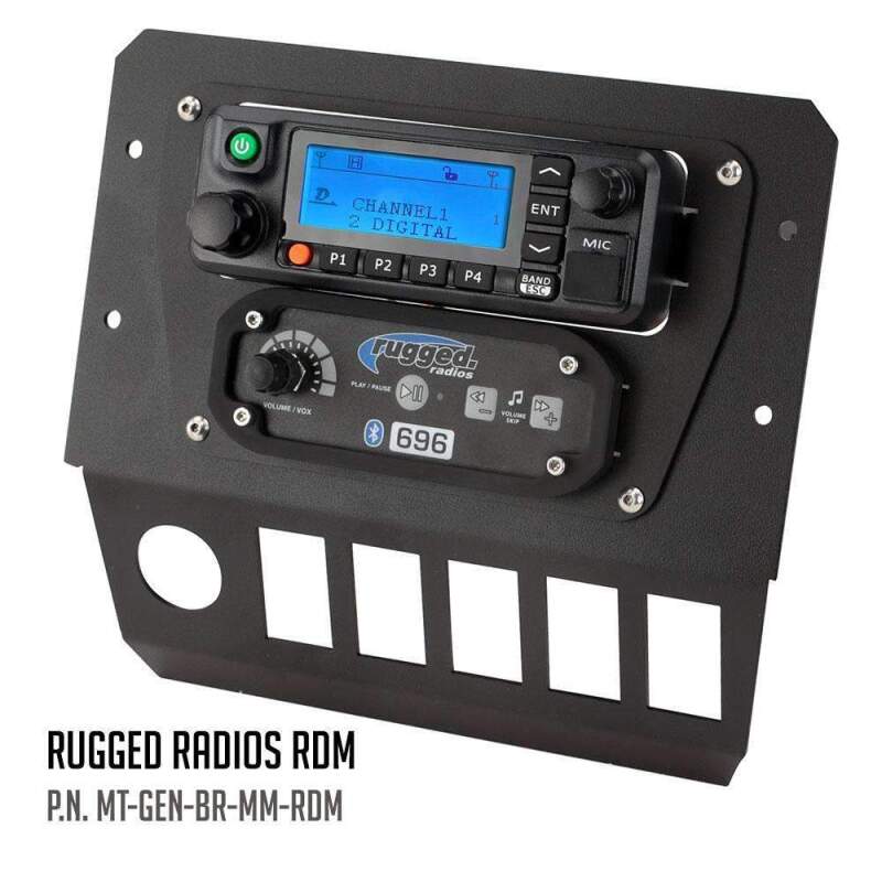 Rugged Radios Polaris General Multi Mount Kit for Radio and Intercom Rugged RDM