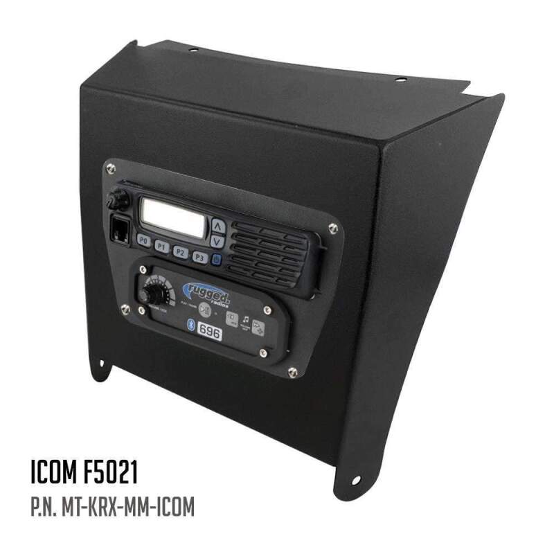 Rugged Radios Kawasaki KRX Multi-Mount Kit - Motorola CM300D / Vertex VX2200