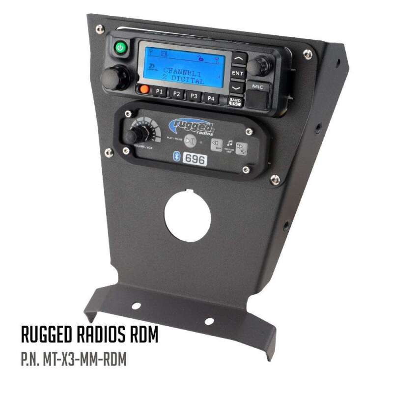Rugged Radios Can-Am X3 Multi Mount Kit for Rugged UTV Intercoms and Radios Rugged RDM