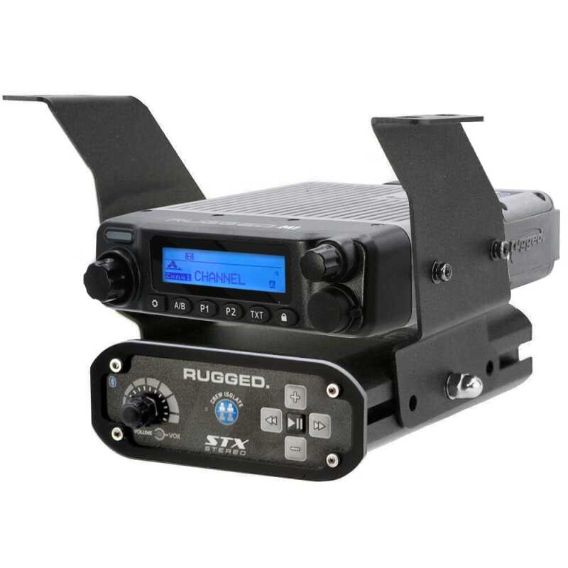 Rugged Radios Polaris XP1 Below Dash Mount - M1 / G1 / RM60 / RDM-DB / GMR45