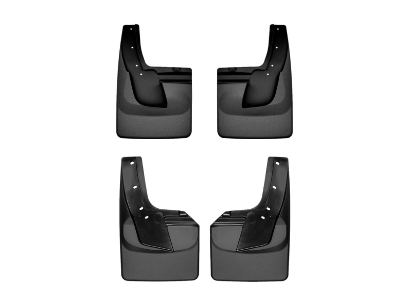 WeatherTech 2025 Dodge RAM 1500 No Drill Front & Rear MudFlaps - Black
