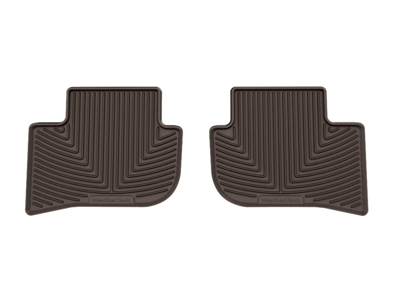 WeatherTech 22-24 Toyota Corolla Cross AWD/FWD Rear All-Weather Floor Mats - Cocoa