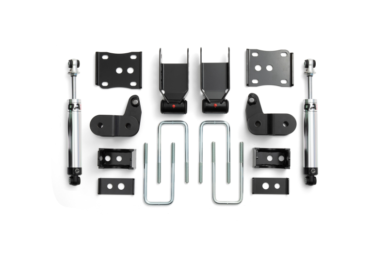 QA1 15-20 Ford F150 4WD Lowering Kit w/ Spindles Single Adjustable 3.5in-5.5in