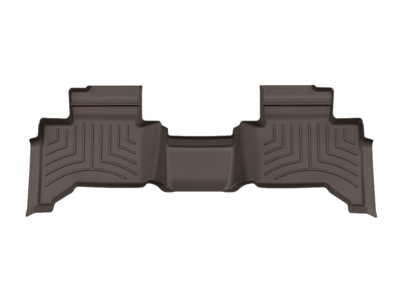 WeatherTech 6 or 7 Passenger Seating with No GX Cool Box Rear FloorLiner HP - Cocoa