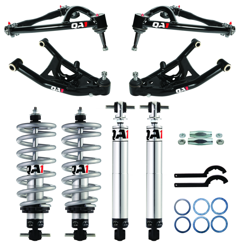 QA1 68-74 GM X-Body Level 2 Drag Kit 2.0 w/ Shocks