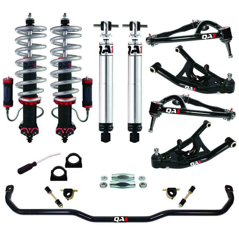 QA1 68-74 GM X-Body Level 3 Handling Kit 2.0 w/ Shocks