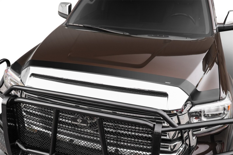 Husky Liners 14-21 Toyota Tundra Aeroskin Hood Protector - Smoke