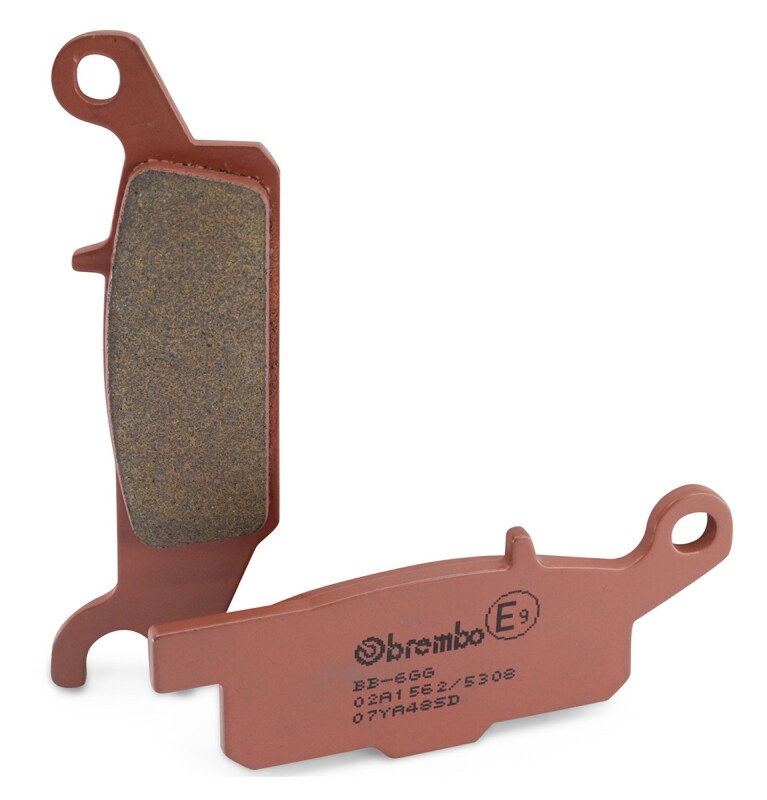 Brembo OE 09-14 Yamaha YFM Raptor Right 250cc Sinter Brake Pad - Front