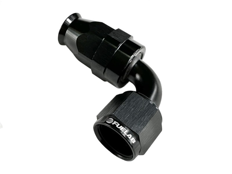 Fuelab PTFE Swivel Hose End Fitting - 90 Degree - 8AN