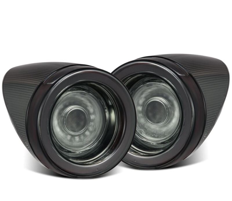 AlphaRex 10-15 Ferrari 458 NOVA-Series Prismatic LED Tail Lights Smoke