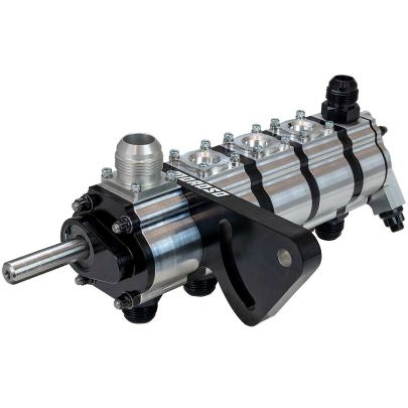 Moroso BBC Tri Lobe 5 Stage Passenger Right Side Block Mount Dry Sump Oil Pump w/Fuel Pump Drive