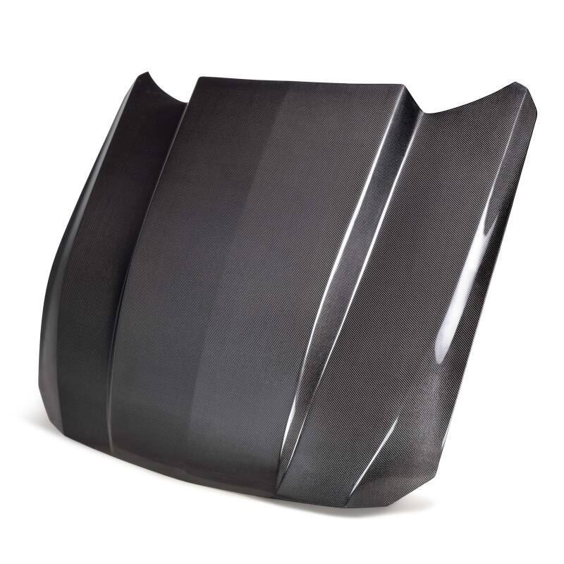Anderson Composites 2024 Ford Mustang Type-CJ Double-Sided Carbon Fiber Cowl Hood